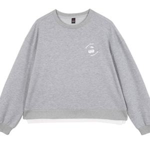 [에어워크주니어]구리모다남양주 M241G1254B밑단레이어드 맨투맨