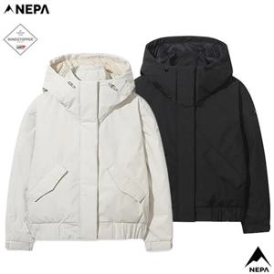네파[택가 589.000원](7L82056) 여성 벤투스 윈드스토퍼 푸퍼 후디 숏 패딩 숏 구스다운
