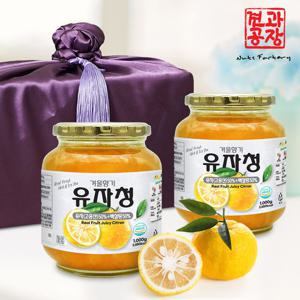 [견과공장] 유자청 + 유자청 과일청 선물세트