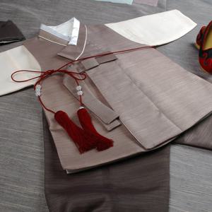 [럭셔리한복]129.은민갈색(남)_아동한복,돌한복,남아한복