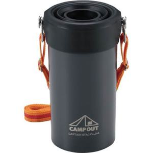 캡틴 스태그 UE-3575 [캠프아웃 페트병 홀더 (다크 그레이)]