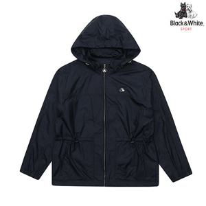 [블랙앤화이트] 여성 여름 오버핏 중힙 점퍼 1174LZGN_NAVY