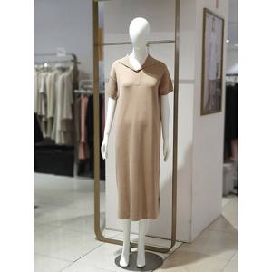 [에꼴드파리][에꼴드파리] 칼라 넥 니트 원피스 S72EB48KOBS72Z