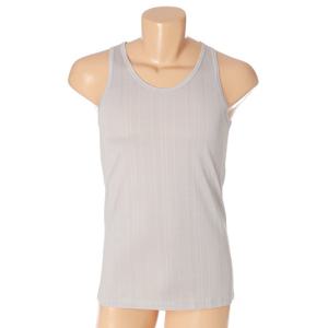 [비비안(언더웨어)]고급스러운 80수 면폴리 체크 자가드 남성 런닝 (RU1705)