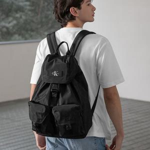 CK진 남성 리버서블 플랩 투포켓 백팩(4G3154G-UB1)