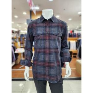 바찌셔츠 세이브존06 남성 오버핏 골덴 남방 VD1K4CR143