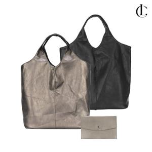 엘케이트 여자 숄더백 빅백 양면 쇼퍼백 파우치포함 보부상 가방 LRJB001