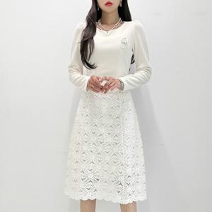 [금찌]금찌 몽드 벨벳 원피스 ST7158D