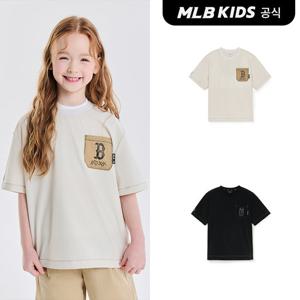 [MLB키즈 공식] 25SS 베이직 스트릿 우븐 티셔츠 (2color) 7ATSB0853