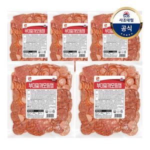 [대림냉동] 부대찌개 모듬햄 1,000g x5개 /대용량