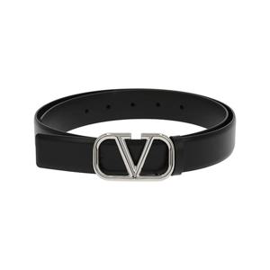발렌티노 6Y2T0Q90 SNP 0NO (T0Q90 SNP 0NO) 가라바니 V로고 은장 벨트
