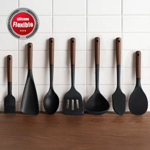네이쳐리빙 릴리브 월넛 플렉시블 실리콘 조리도구 7종세트