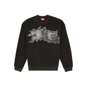 디젤 그래피티 프린트 스웨트셔츠 A215590TKCA