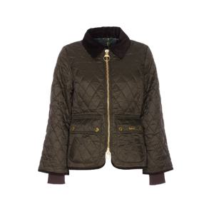 바버   여성 패딩 자켓 FW25 LQU1765SG71 6206611 Green