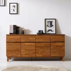 퍼스웰 듀브 1600 멀바우원목 LPM 수납장 높은거실장(GB_007)