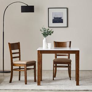 동서가구 리빙 하이그로시 고광택 2인 식탁세트 DF919600