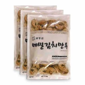 봉평원 메밀 김치만두-1.5kg x2봉(30gx100개)업소용