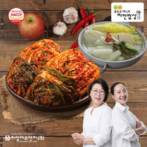 깐깐 송도순 포기김치5kg+동치미3kg