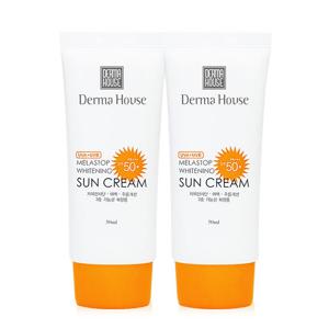 [더마하우스] 화이트닝 썬크림2개/3중기능성 SPF50+PA+++