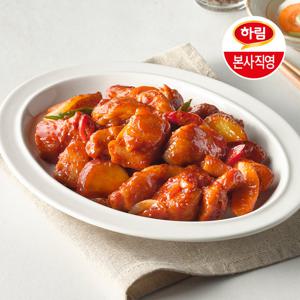 [하림] 화끈한 냉동 순살 닭갈비(300g) 1봉