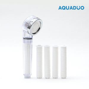 샤워플러스 SF-300s 샤워기필터+녹물필터 4ea