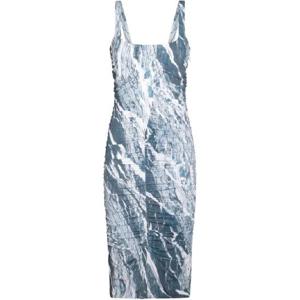 25 FW 로베르토 카발리 마블 프린트 드레스 UKT102LNN22 TP434257639