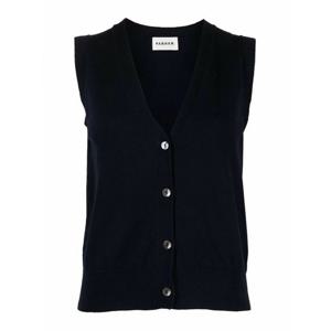 [PAROSH] 라프리마 여성 베스트 브이넥 fineknit D500670LIME012 Blue /8