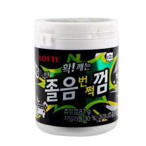 롯데 졸음번쩍껌_ 87g x 1통