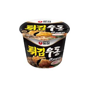 [농심] 튀김우동 큰사발 111g 16개입 / 1박스