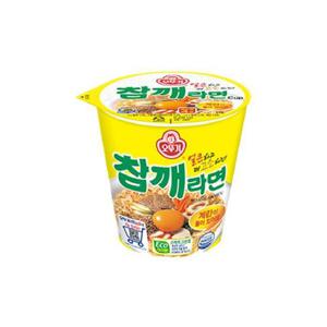 [오뚜기] 참깨라면 65g 6입 / 1볼