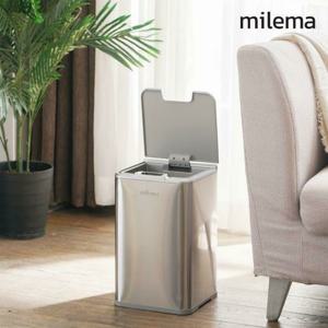 [MILEMA] 밀레마 스테인리스 자동센서 스마트 휴지통 10L DZT-10-35S