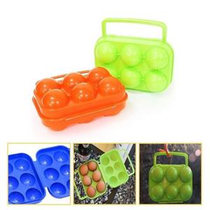 휴대용 계란 보관케이스-6구 1p 색상랜덤 약16x12cm