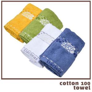 (신우)연꽃자수 최고급면사 도톰한 210g 세안타올