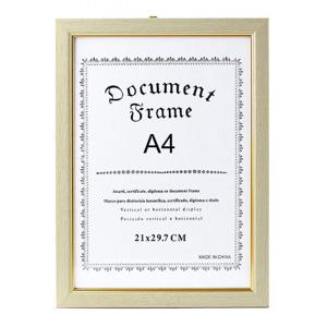 아이보리 A4 벽걸이액자 액자 상장 허가증