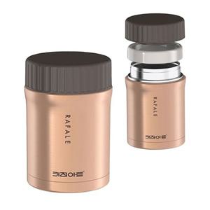 키친아트N43 라팔 골드메탈 스텐레스 보온죽통 430ml