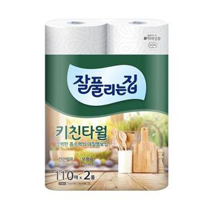 잘풀리는집 키친타올 110매 2롤