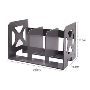 3단 책꽂이 사무실 책상꽂이 책상책꽂이 회색