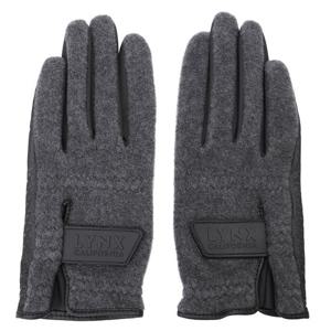 [링스] 남성 퍼포 방한 그립 양손 장갑 L11D4GV301_BK