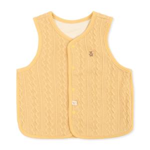 [오가닉맘]옐로도담조끼 MJZLVE04