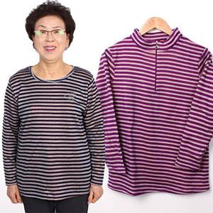 융 안감 겨울 라운드 반폴라 티숙 IT23082 남성 무지티 여성티