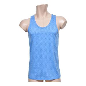 여유로운암홀 베김없는 순면 유색남자런닝 신축성