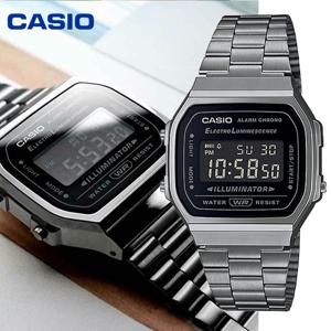 카시오 빈티지시계 A168WGG-1B 레트로 공용 블랙 메탈 손목시계