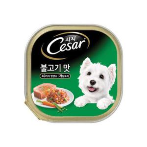 시저캔 강아지간식  불고기 100g