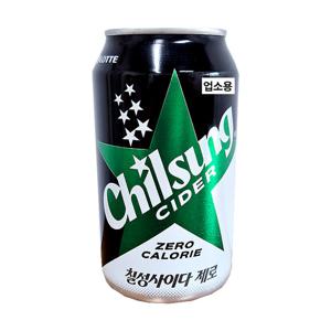 칠성사이다 제로 355ml x 12캔 업소용