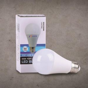 전전형 LED 램프 9W 주광색  전구 두영