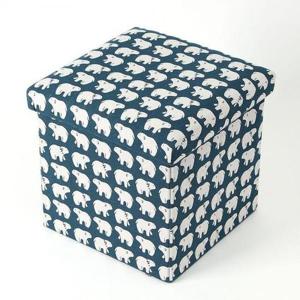 수납의자(북극곰) 패브릭 온하우스 스툴