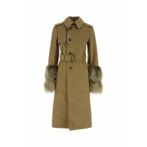 [BURBERRY] 라프리마 여성 트렌치코트 8099432 C1593 그린 /2