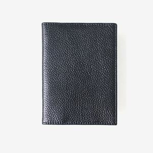 가죽 여권 수납 지갑 케이스 남자 여자 커플 -블랙