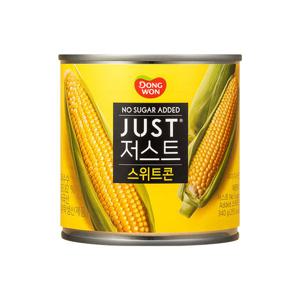 동원 저스트 노슈가 스위트콘 340g (캔)