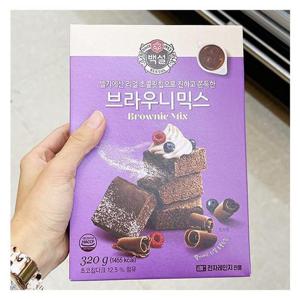 백설 브라우니믹스 320g x 2개 c32276